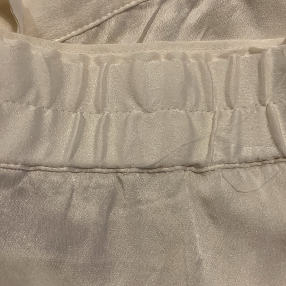 Women’s Silk Wide-Leg Coquette Minimalist Quite Luxury Lounging Pants Size 1X - Picture 6 of 13